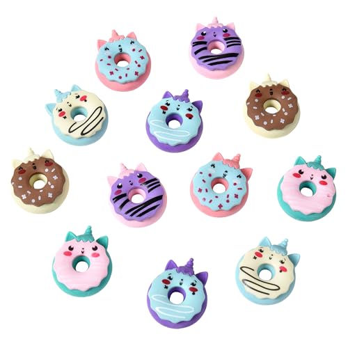 Donut Erasers for Kids Bulk (24 Count)