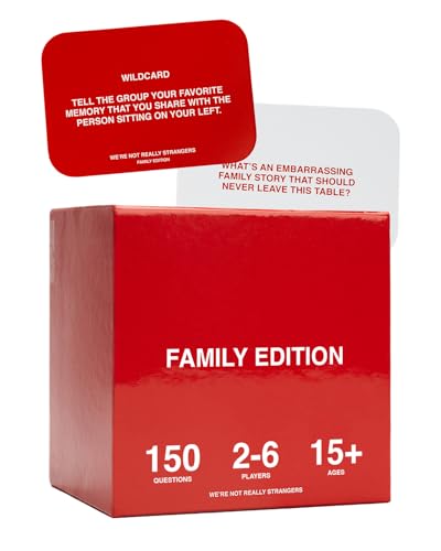 Family Edition Card Game for Teens and Adults