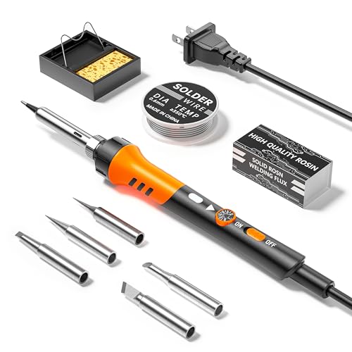 60W Adjustable Temperature Soldering Iron Kit