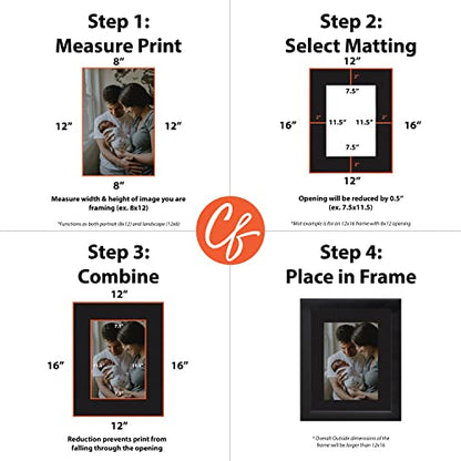 B221 Pre cut Mat Board for 14x18 Print