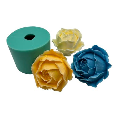 Blooming Rose Crystal Epoxy Silicone Mold