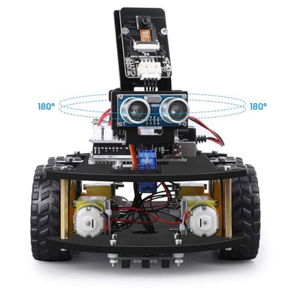 UNO R3 Smart Robot Car Kit V4 for Arduino Robotics for Kids Ages 8