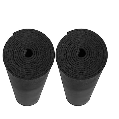 2mm EVA Foam Sheets Roll 39x59in Black 2pcs for Cosplay 90kg