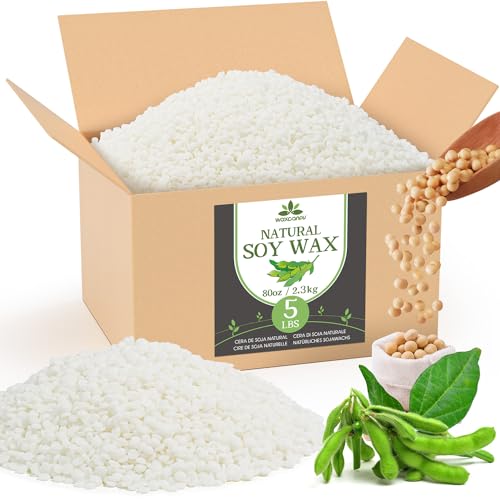 Soy Wax Waxcanpy Natural Soy Wax for Candle Making