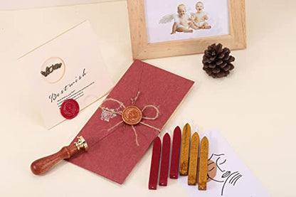 12Pcs Sealing Wax Sticks for Wax Seal Stamp (12 Count)