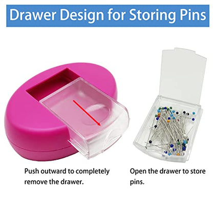 2 Pieces Magnetic Pin Cushion