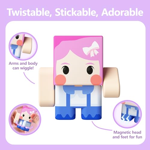 8PCS Magnetic Action Figures (8 Count)