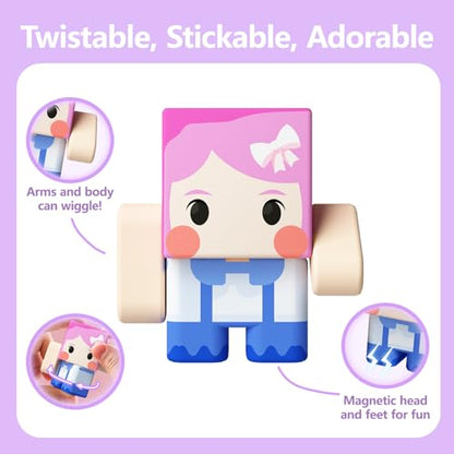 8PCS Magnetic Action Figures (8 Count)