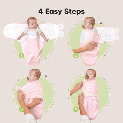 Newborn Swaddles with Zippers