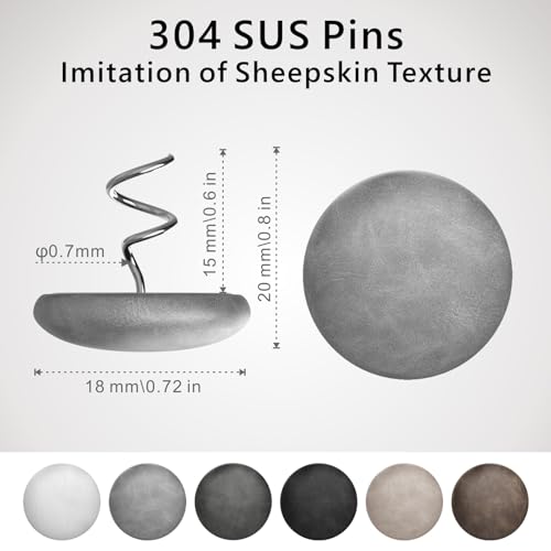 Leather Upholstery Pins Bed Skirt & Sofa (12 Count)