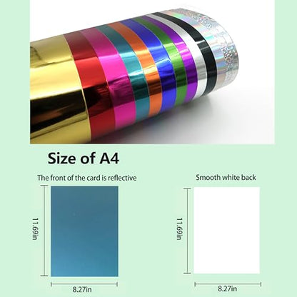 Metallic Cardstock Paper (15 Pack)