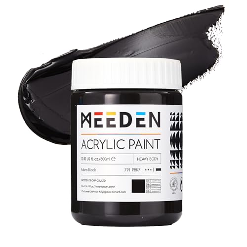 Mars Black Acrylic Paint (10 Fl Oz)