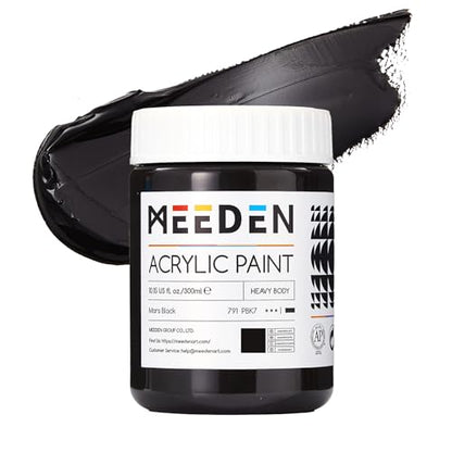 Mars Black Acrylic Paint (10 Fl Oz)