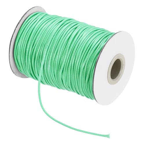Waxed Cord 1.5mm Waxed Thread 87 Yard Wax String Leather Cord for Bracelet Making