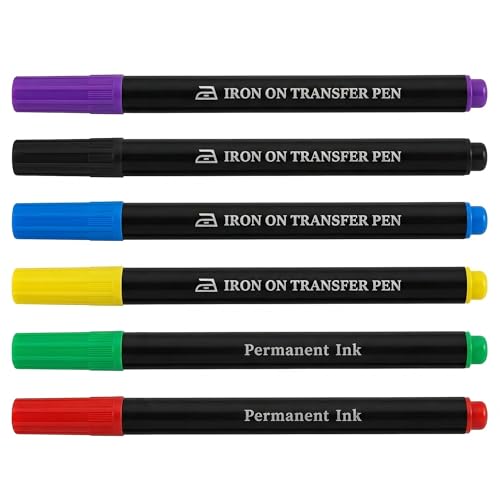 Iron On Transfer Pens (6 Count)