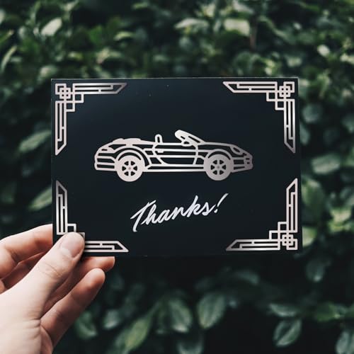Sports Cars Cutting Dies for Card Making Repair Tools Die Cuts Tire Tracks Metal Border Die Cut Dies Stencils for DIY Scrapbooking Embossing Photo Album Craft Decor (13 Count)