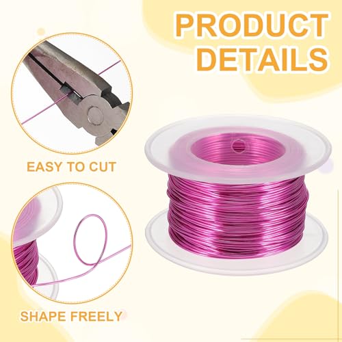 20 Gauge 0.8mm Anodized Aluminum Wire for Jewelry Craft Making