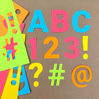 3 Inch Bulletin Board Letters & Numbers (209 Count)