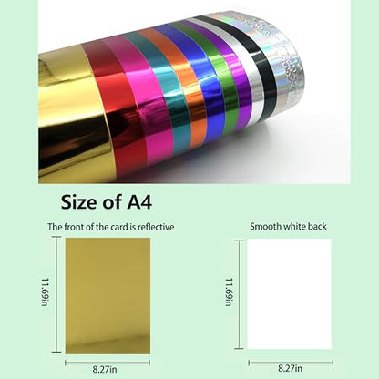 Metallic Cardstock Paper (15 Pack)