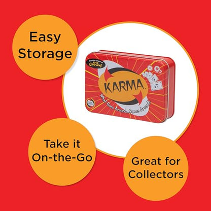 KARMA Tin Playing Cards Games for Kids