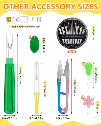 Sewing Thimble Kit for Hand Sewing (10 Count)