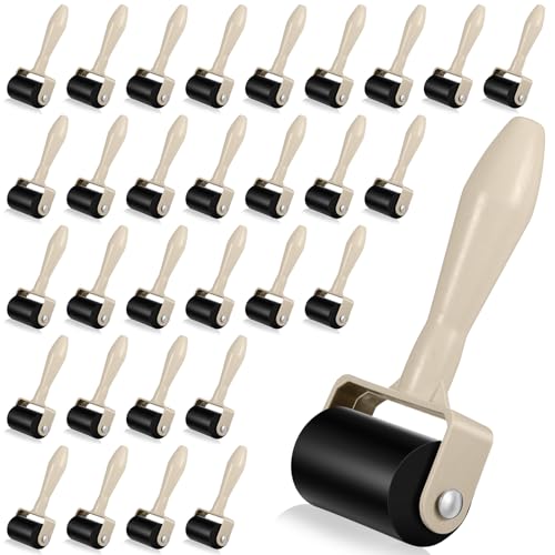 30 Pack Rubber Brayer Rollers