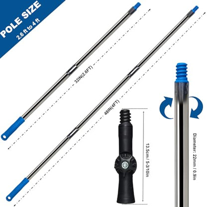 4 Ft Extension Pole +Joint Angle Adaptor