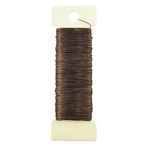 26Gauge Coffee Color Metal Floral Wire
