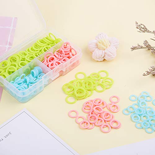 380 PCS Stitch Markers for Crocheting