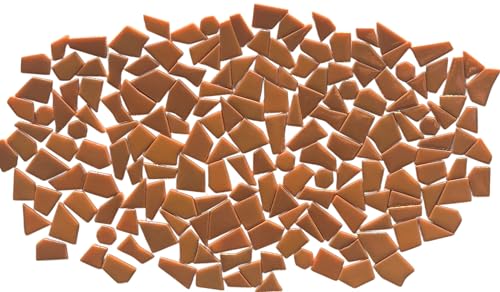 Irregular Glass Mosaic Tiles Bulk 500g Glossy and Iridescent Mosaic Glass Tiles for DIY Projects and Arts and Crafts Solid Colors and Mixes (263 Count)