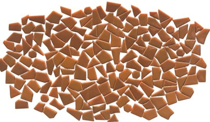 Irregular Glass Mosaic Tiles Bulk 500g Glossy and Iridescent Mosaic Glass Tiles for DIY Projects and Arts and Crafts Solid Colors and Mixes (263 Count)