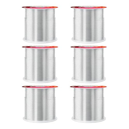 20 Gauge Silver Tone Combo Anodized Aluminum Craft Wire (450 Foot)