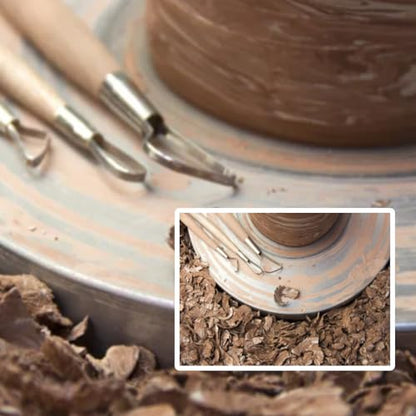 6Pcs Pottery Clay Sculpting Tools Set with Double Ended Loops
