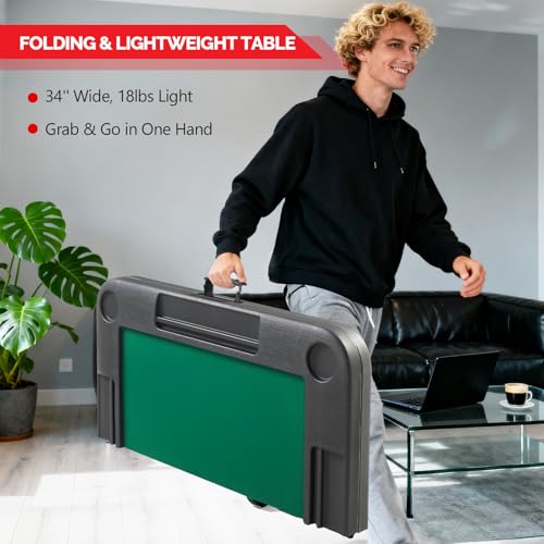 34" Foldable Mahjong Table