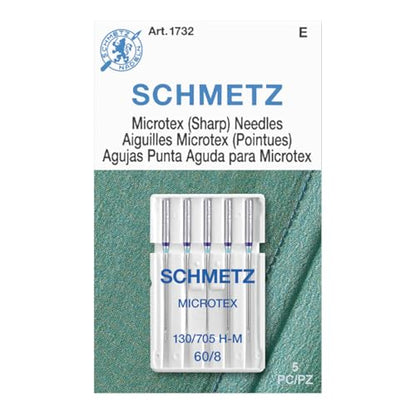 Microtex Sharp Sewing Machine Needles (5 Count)