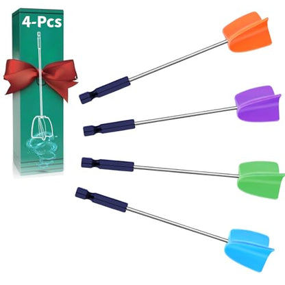 Resin Mixer Epoxy Mixer Paddles (4 Count)