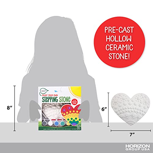 Mosaic Heart Stepping Stone