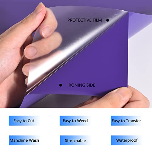 HTV Iron on Vinyl 12Inch by 25ft Roll