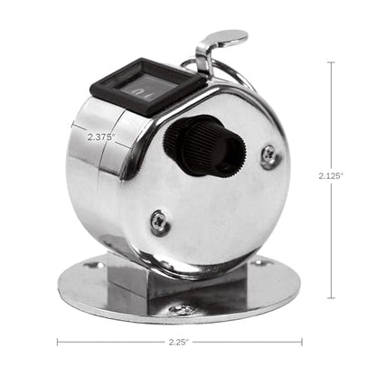 Handheld or Mountable Clicker Counter with Easy Thumb Tally Button