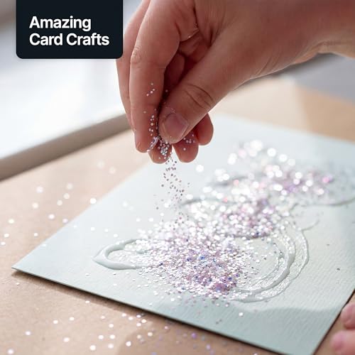 Craft Glitter Shaker Mother of Pearl Iridescent 130g Fine (4.6 Ounce)