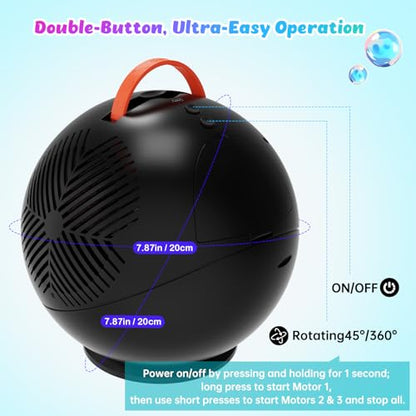 Bubble Machine for Kids (5 Count)