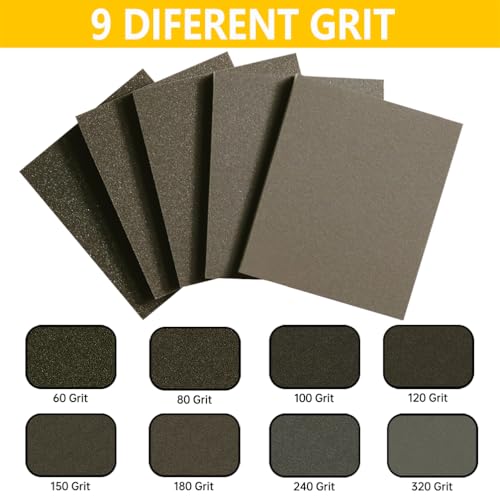 16PCS 60 Grits Sanding Sponge Coarse Sanding Block (16 Count)