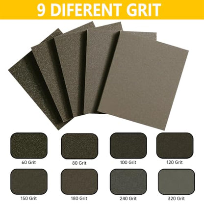 16PCS 80 Grits Sanding Sponge Coarse Sanding Block (16 Count)