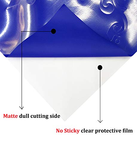 Heat Transfer Vinyl Blue HTV Rolls (12 Foot)