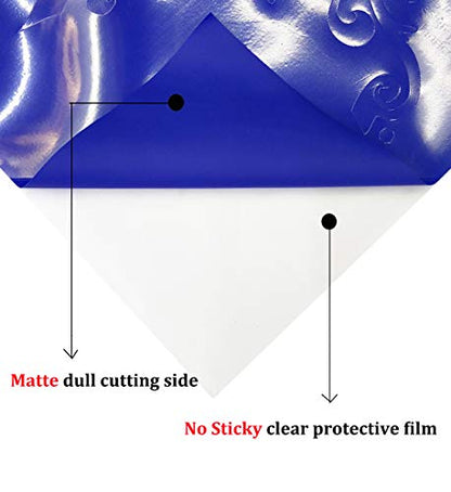 Heat Transfer Vinyl Blue HTV Rolls (12 Foot)