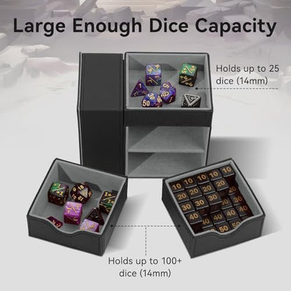 Dice Tray & Dice Tower Storage Box