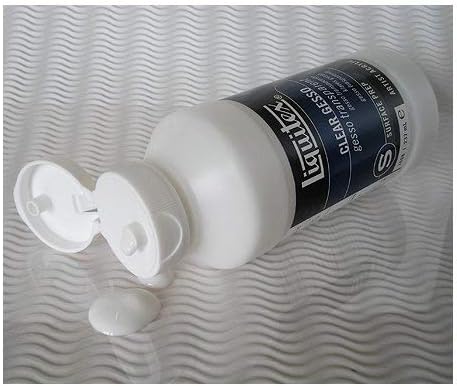 Liquitex Professional Gesso Surface Prep Medium, 237ml (8.0 oz), Clear
