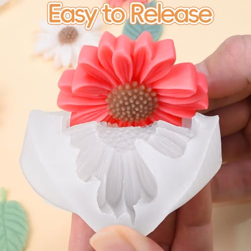 Daisy Candle Molds