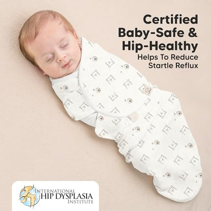 Newborn Swaddles with Zippers (3 Count)