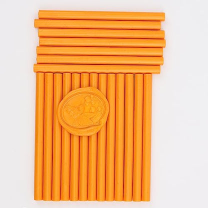 Orange Yellow Wax Seal Sticks (20 Ounce)